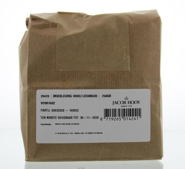 Jacob Hooy Driekleurig viooltjeskruid (250 Gram)