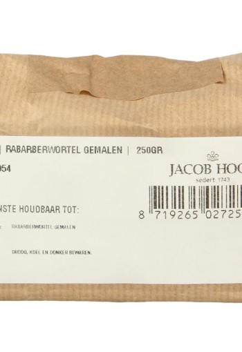 Jacob Hooy Rabarberwortel gemalen (250 Gram)