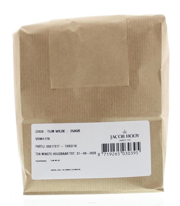 Jacob Hooy Tijm wilde (250 Gram)