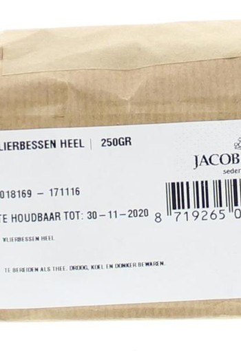 Jacob Hooy Vlierbessen (250 Gram)