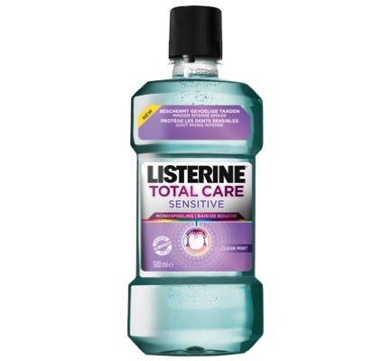 Listerine Mondwater Total Care Sensitive 500ml