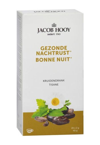 Jacob Hooy Gezonde nachtrust thee (20 Zakjes)