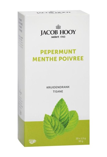 Jacob Hooy Pepermuntthee (20 Zakjes)