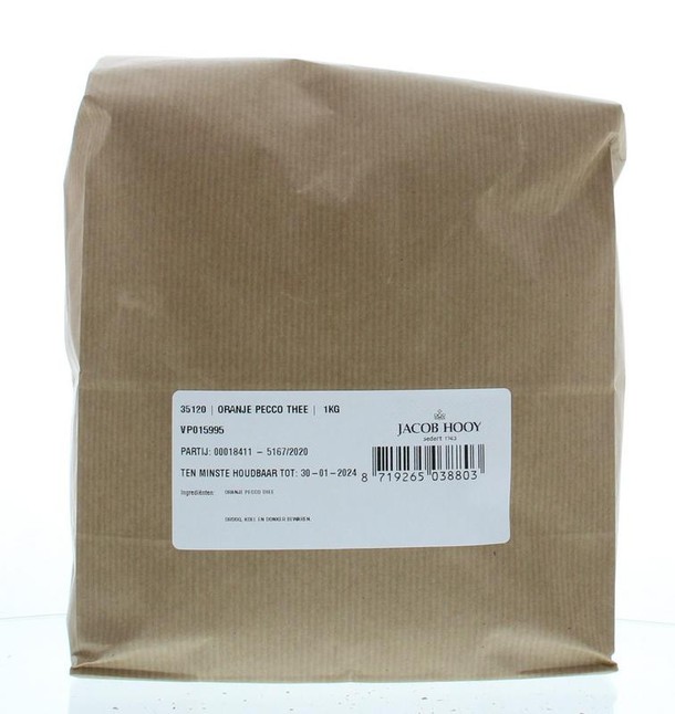 Jacob Hooy Oranje pecco thee (1 Kilogram)