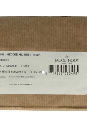 Jacob Hooy Gezichtskruiden (250 Gram)