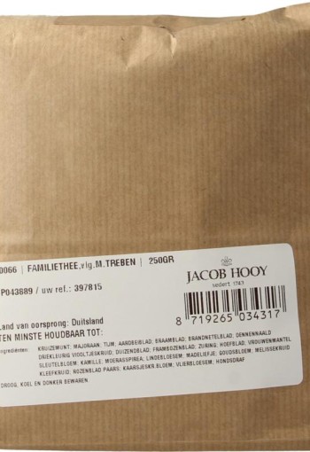 Jacob Hooy Familiethee volgens M. Treben (250 Gram)