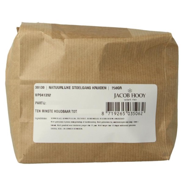 Jacob Hooy Natuurlijke stoelgang kruiden (250 Gram)