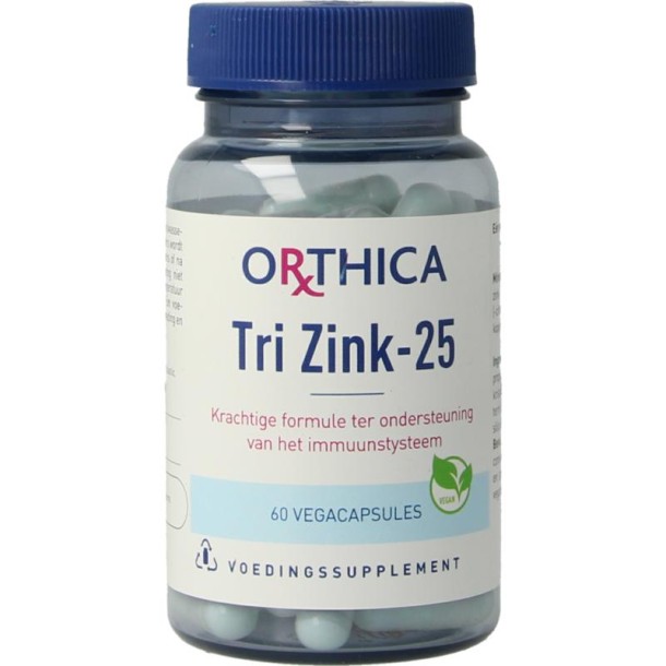 Orthica Tri zink 25 (60 Capsules)