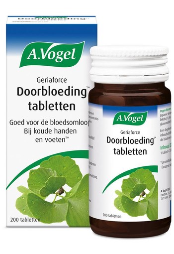 A Vogel Geriaforce doorbloeding (200 Tabletten)