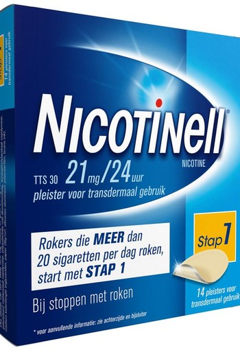 Nicotinell TTS30 21 mg (14 Stuks)