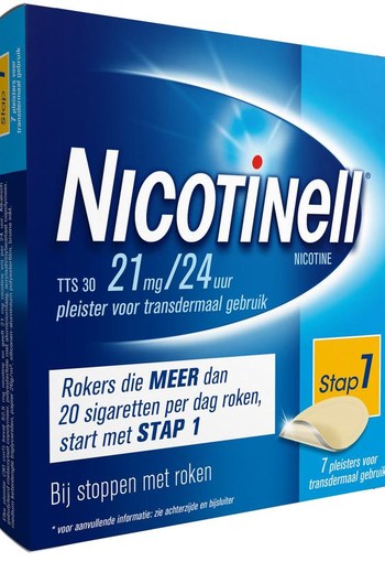 Nicotinell TTS30 21 mg (7 Stuks)