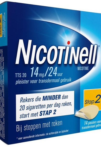Nicotinell TTS20 14 mg (14 Stuks)