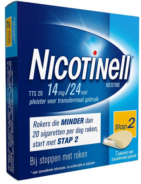 Nicotinell TTS20 14 mg (7 Stuks)