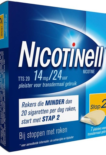 Nicotinell TTS20 14 mg (7 Stuks)