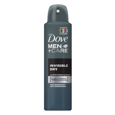 Dove Deodorant Spray Men Invisible Dry 150ml