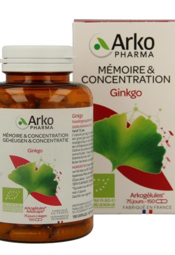 Arkocaps Ginkgo bio (150 Capsules)