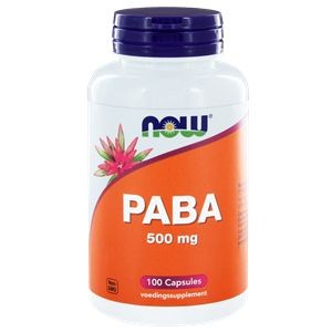 NOW PABA 500mg (100 Capsules)