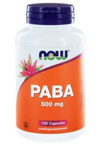 NOW PABA 500 mg (100 Capsules)