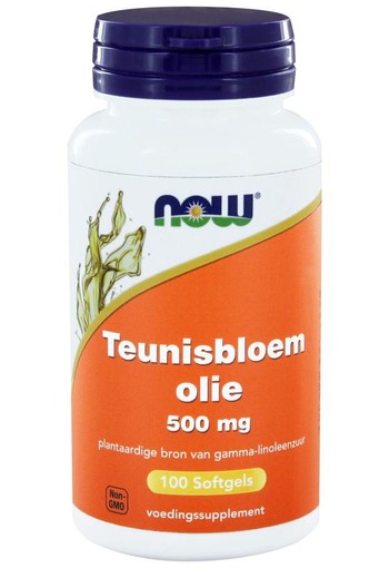 NOW Teunisbloemolie 500 mg (100 Softgels)