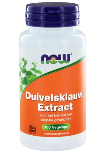NOW Duivelsklauw extract (100 Vegetarische capsules)