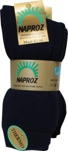 Naproz Thermo sokken blauw maat 43-46 (3 Paar)