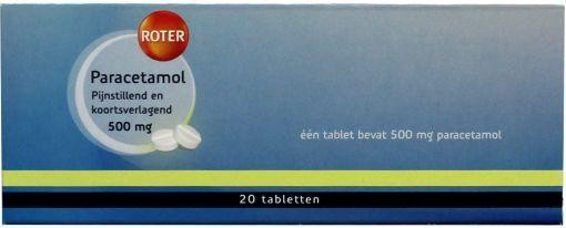 Roter Paracetamol 500 mg (20 Tabletten)