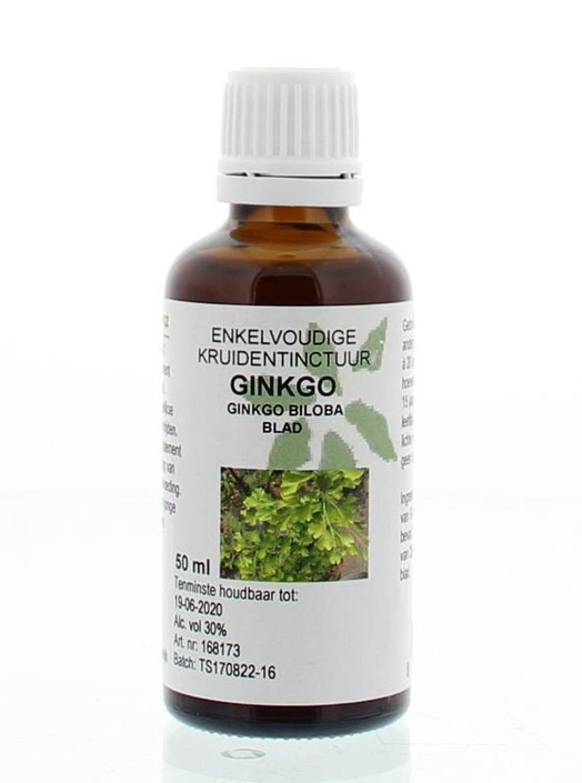 Cruydhof Ginkgo biloba folia tinctuur (50 Milliliter)