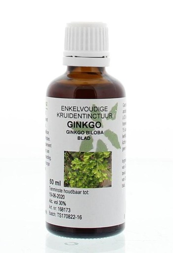 Cruydhof Ginkgo biloba folia tinctuur (50 Milliliter)