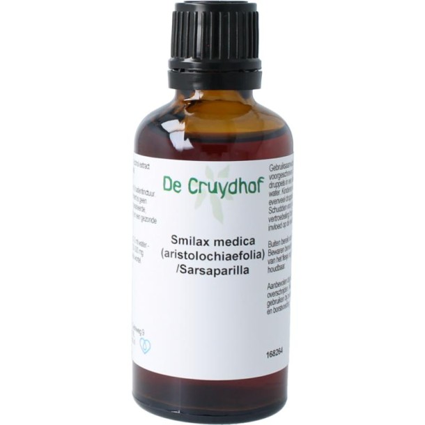 Cruydhof Smilax off rad / sarsaparilla tinctuur (50 Milliliter)