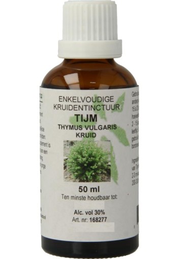 Cruydhof Thymus vulgaris herb / tijm tinctuur (50 Milliliter)