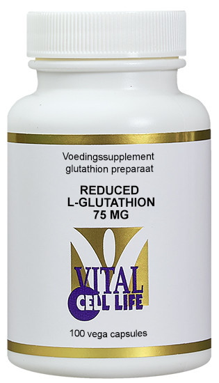 Vital Cell Life L-Glutathion 75mg reduced (100 Capsules)