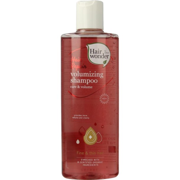 Hairwonder Hair repair shampoo volumizing (200 Milliliter)