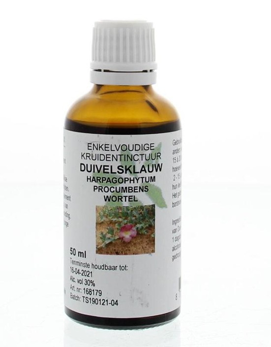 Cruydhof Harpagophytum p r / duivelsklauw tinctuur (50 Milliliter)