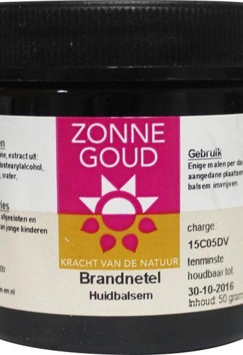 Zonnegoud Brandnetelbalsem (50 Milliliter)