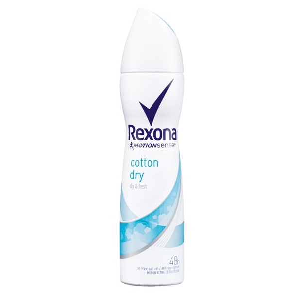 Rexona Cotton Dry Aerosol Anti-transpirant voor vrouwen 150ml