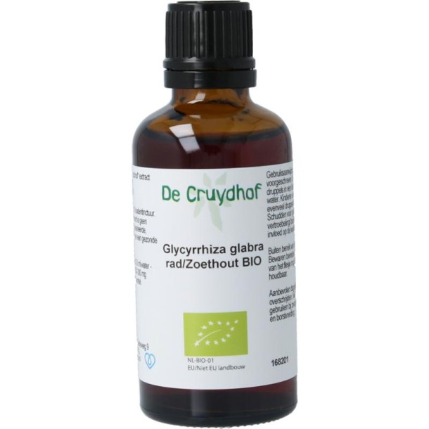 Cruydhof Glycyrrhiza glabra radix / zoethout tinctuur bio (50 Milliliter)