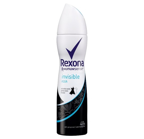 Rexona Invisible Aqua Aerosol Anti-transpirant voor vrouwen 150ml