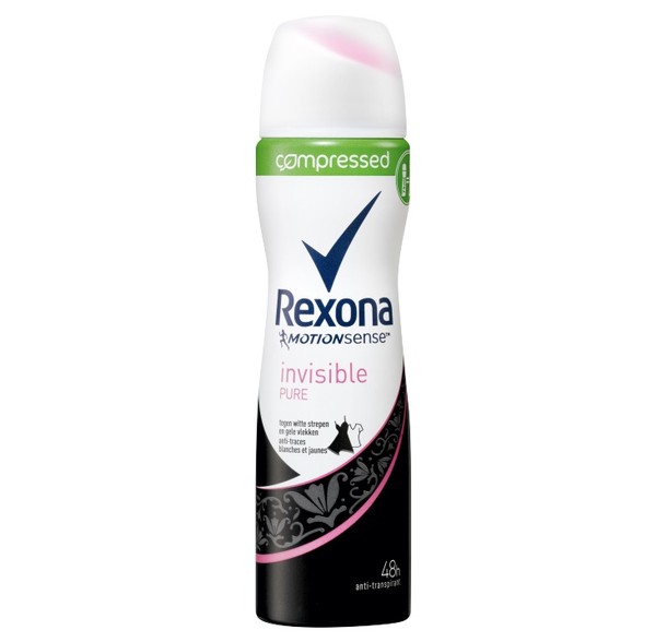 Rexona Invisible Pure Aerosol Anti-transpirant Compressed voor vrouwen 75ml