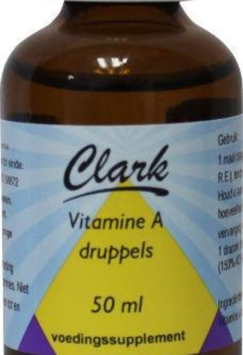 Clark Vitamine A vloeibaar (50 Milliliter)