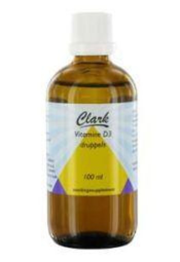Clark Vitamine D3 vloeibaar (100 Milliliter)