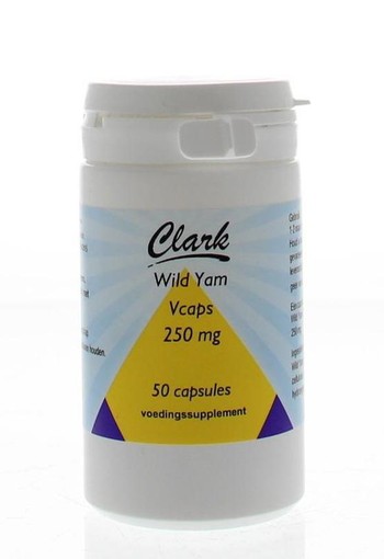 Clark Wilde yam 250mg (50 Vegetarische capsules)