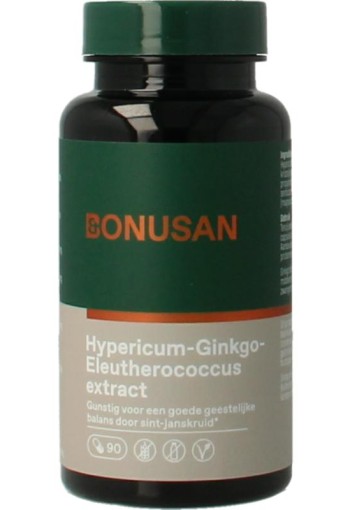 Bonusan Hypericum ginkgo eleutherococcus extract (90 Capsules)