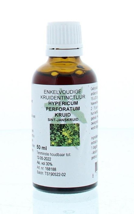 Cruydhof Hypericum perforatum / sint janskruid tinctuur (50 Milliliter)