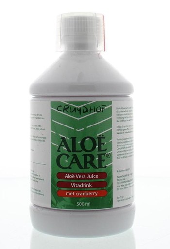 Aloe Care Vitadrink met cranberry (500 Milliliter)