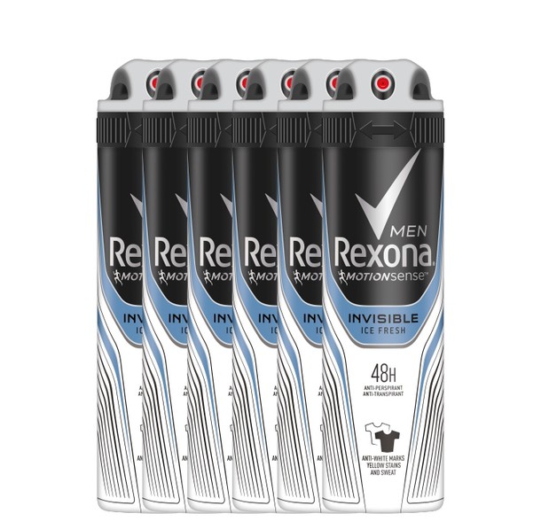 Rexona Invisible Ice Aerosol Anti-transpirant voor mannen 150ml