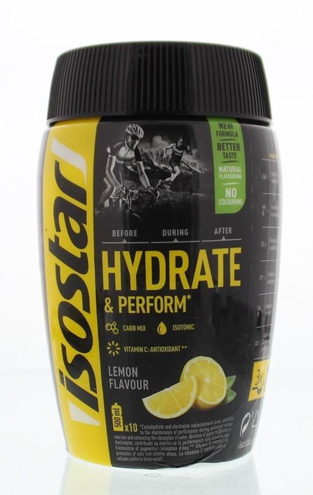 Isostar Hydrate & perform lemon (400 Gram)