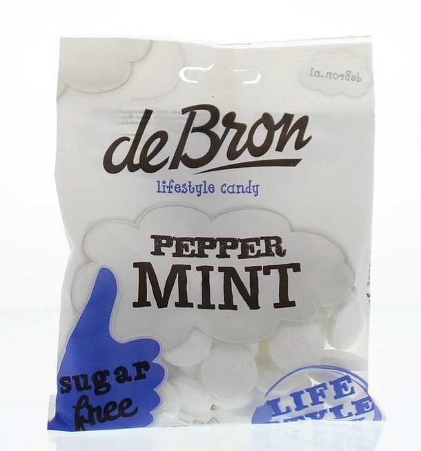 De Bron Pepermunt suikervrij (80 Gram)