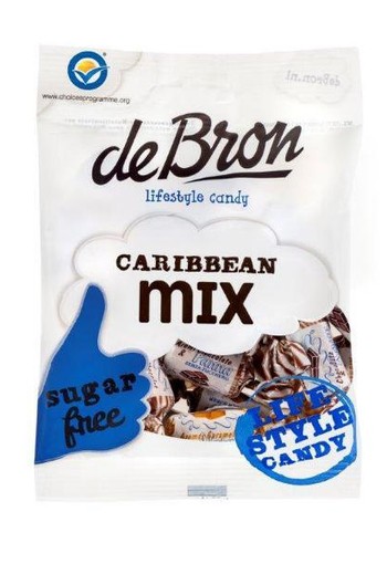 De Bron Caribbean mix suikervrij (90 Gram)