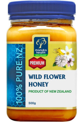 Manuka Health Wild Flower Honey/wilde Bloemen Honing 500g
