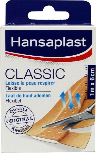 Hansaplast Classic 1m x 6cm (1 Stuks)
